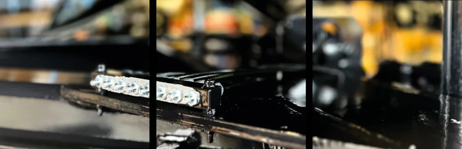 Korpusy rozpylaczy opryskiwacza DAMMANN z bliska